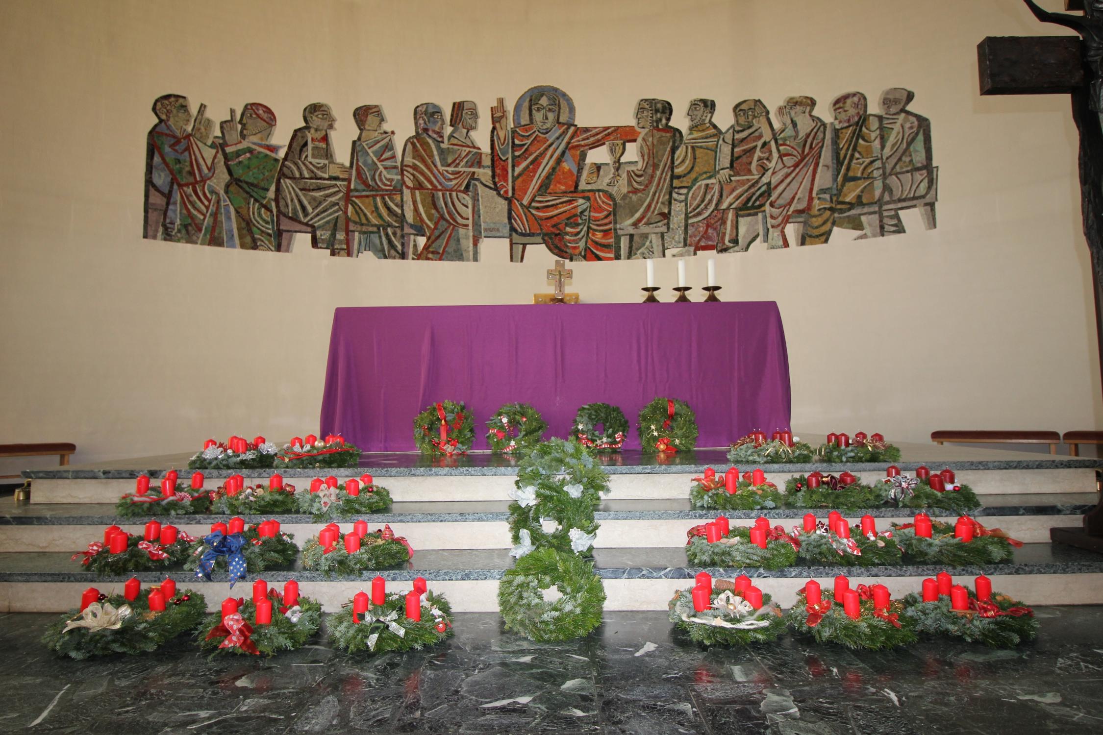 Adventskranzsegnung