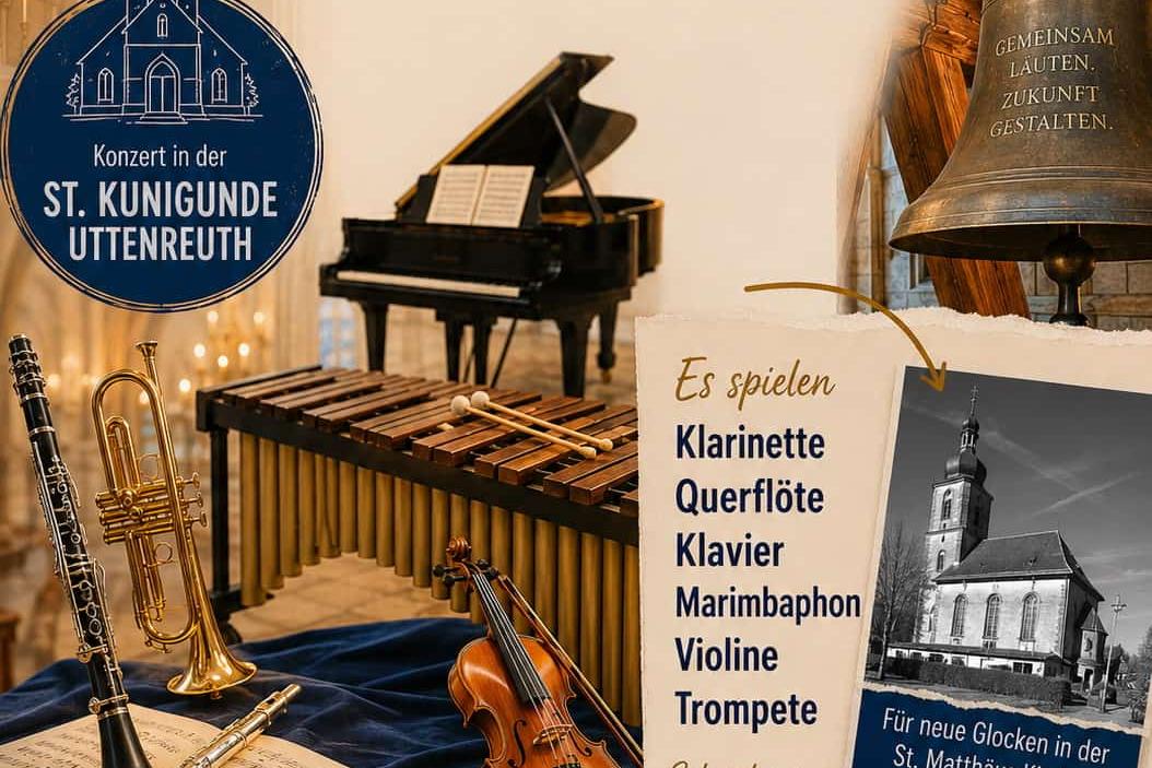 Benefizkonzert Glocken Plakat
