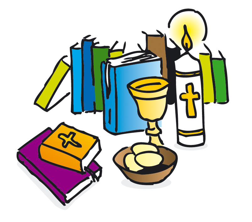 Erstkommunion Bücher Kelch Kerze