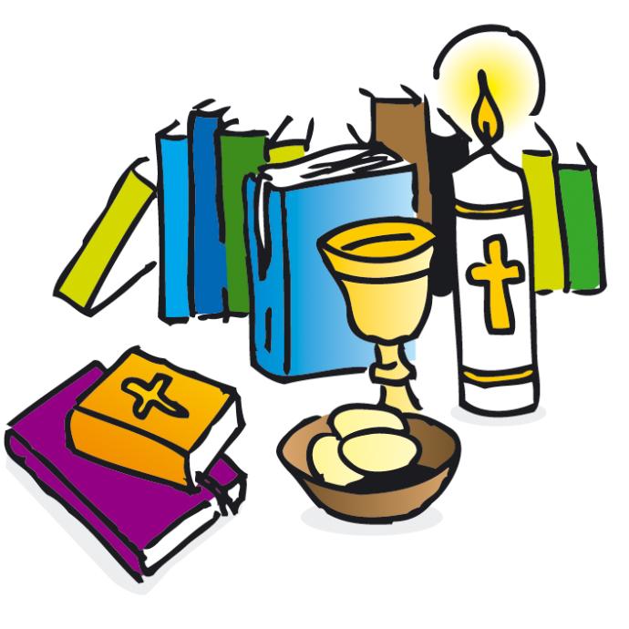 Erstkommunion Bücher Kelch Kerze