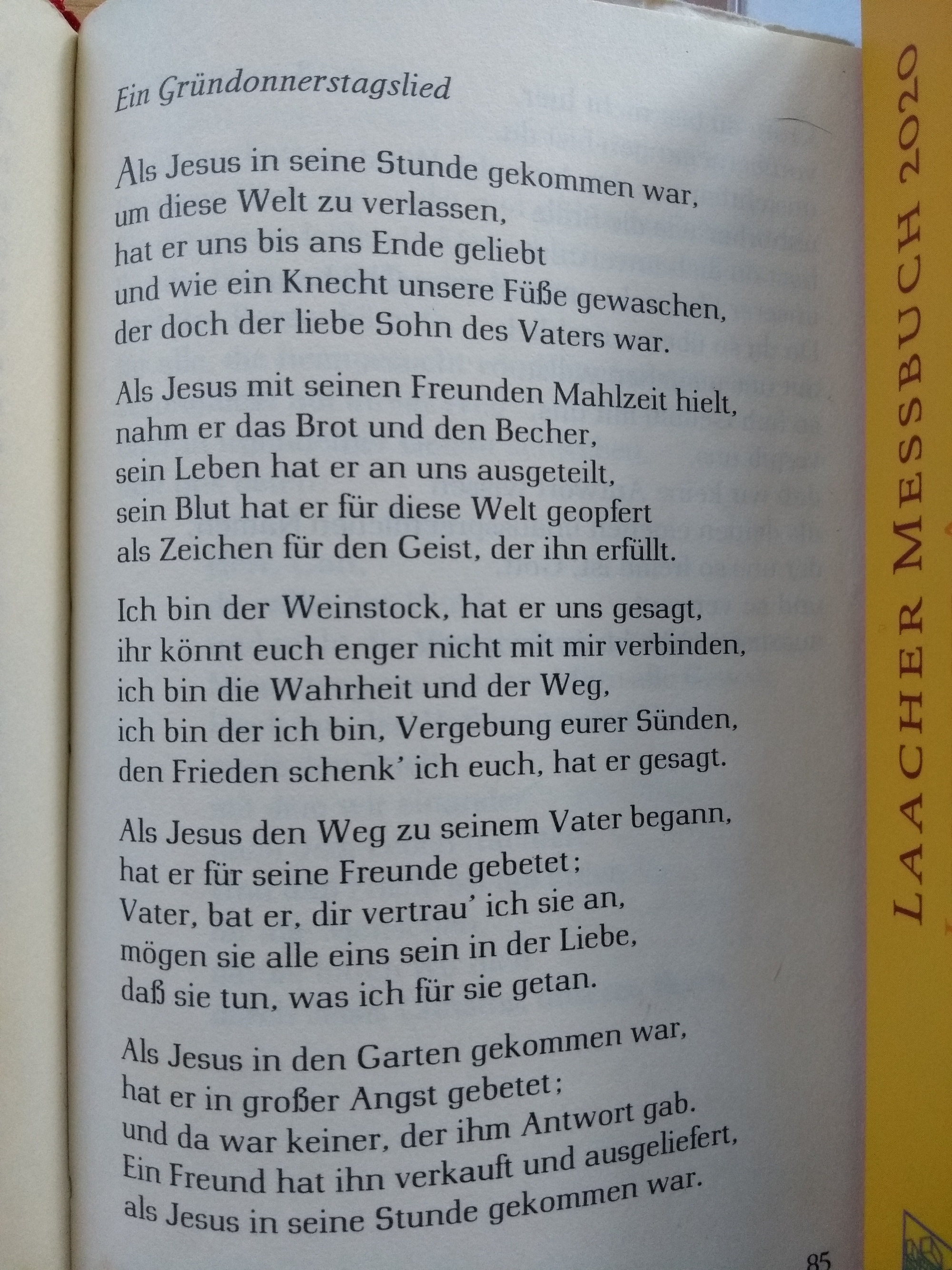 Gründonnerstagslied