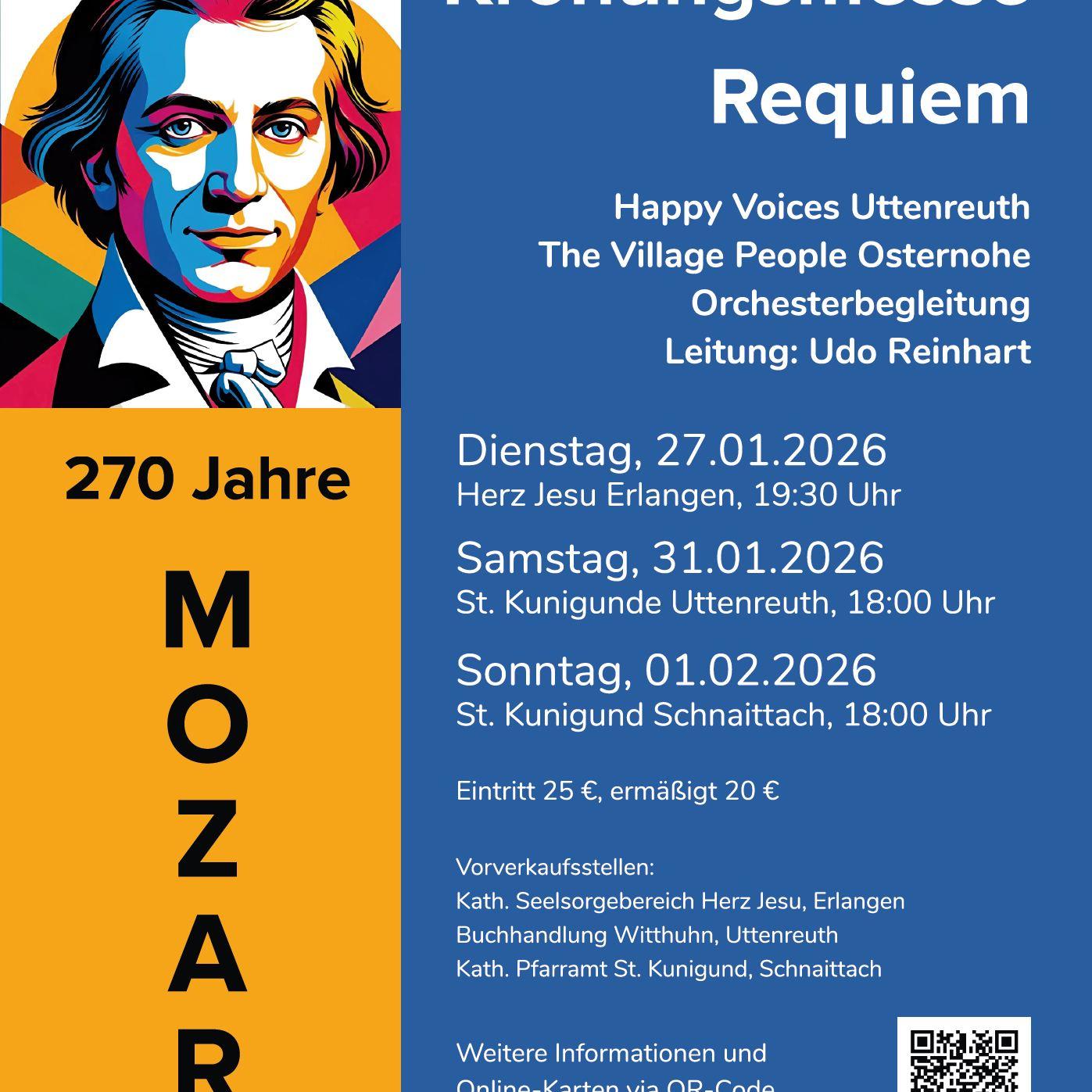 Happy Voices - Mozart 2026 (Plakat)