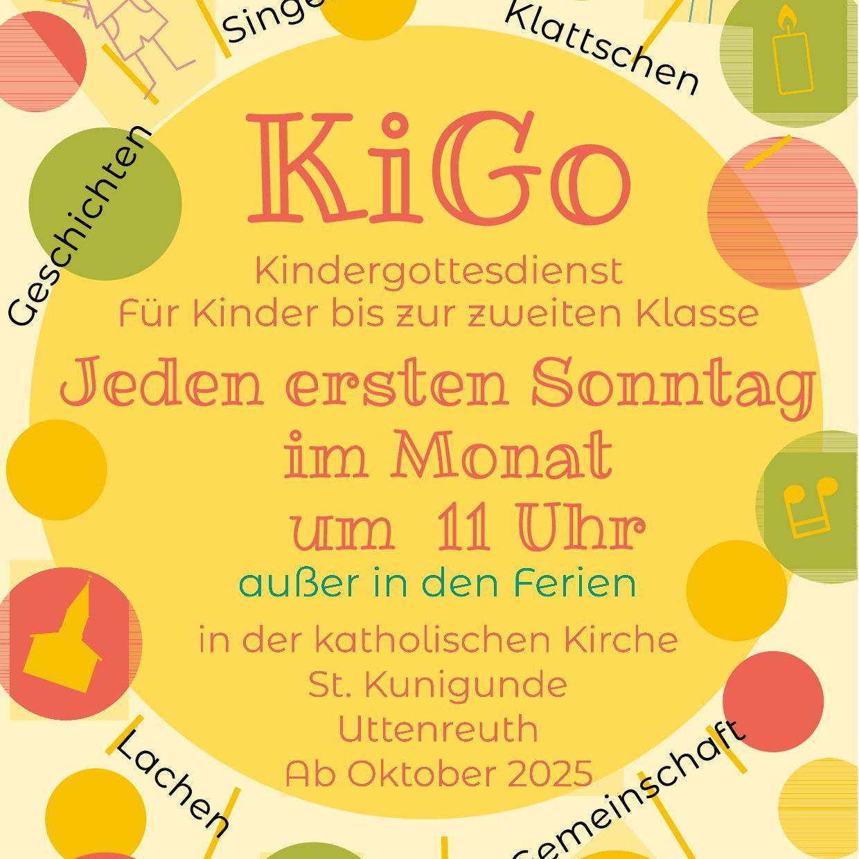 Kinderkirche Plakat 2025