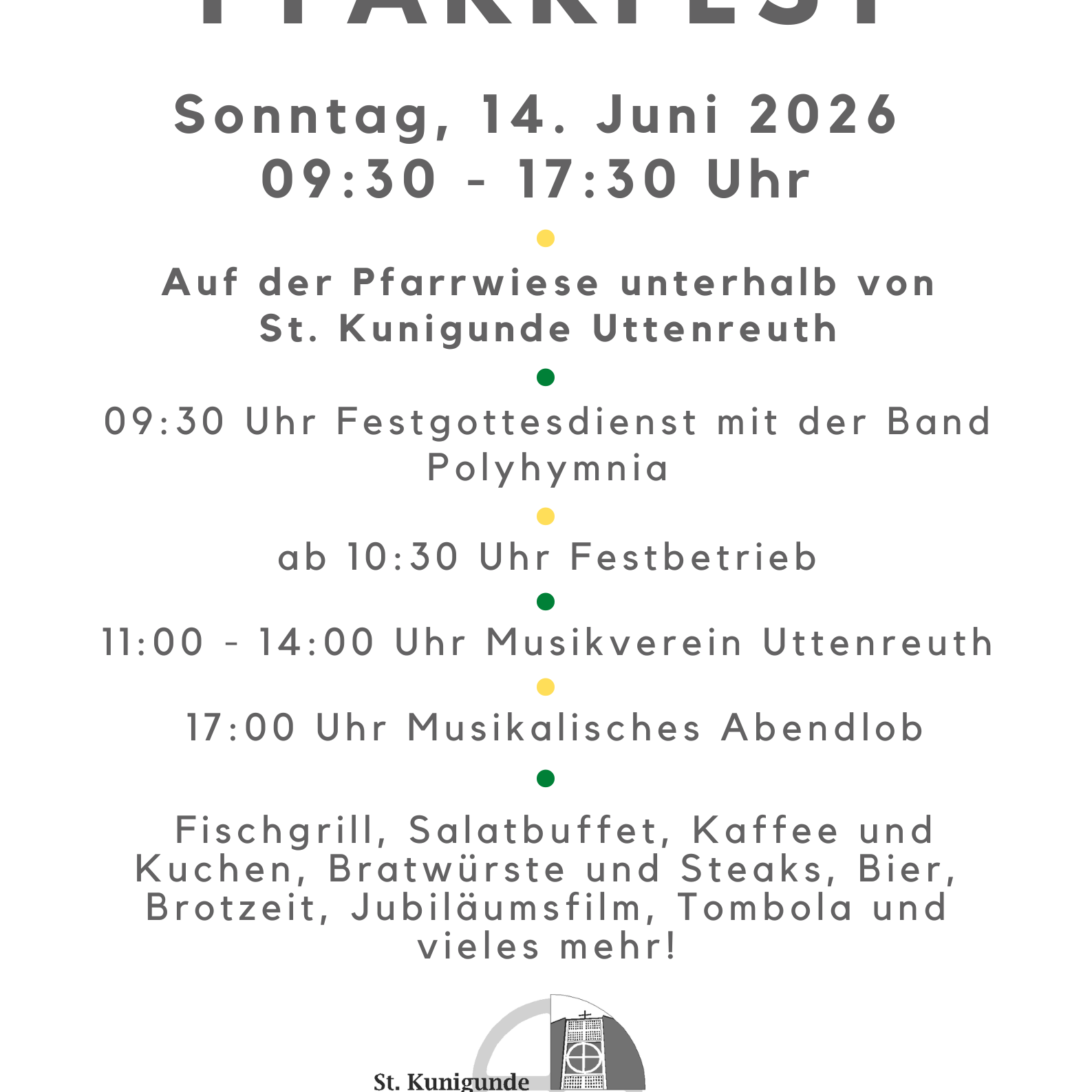 Pfarrfest 2026 - Plakat_Bild