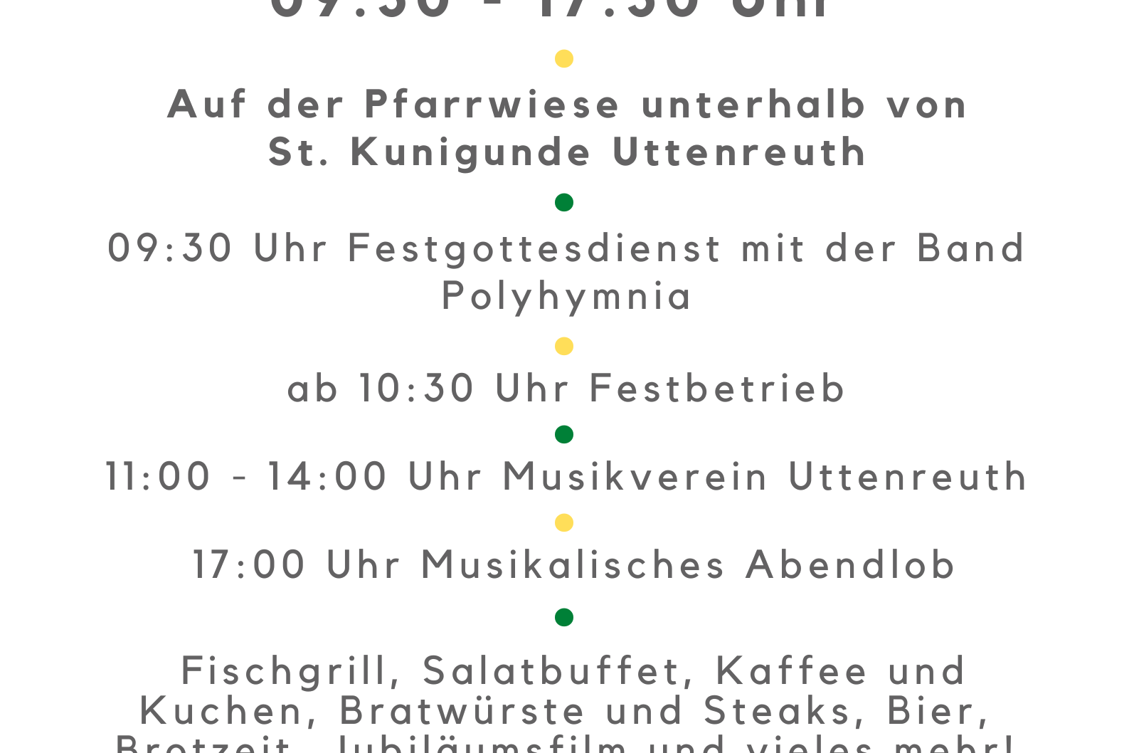 Pfarrfestplakat 2026