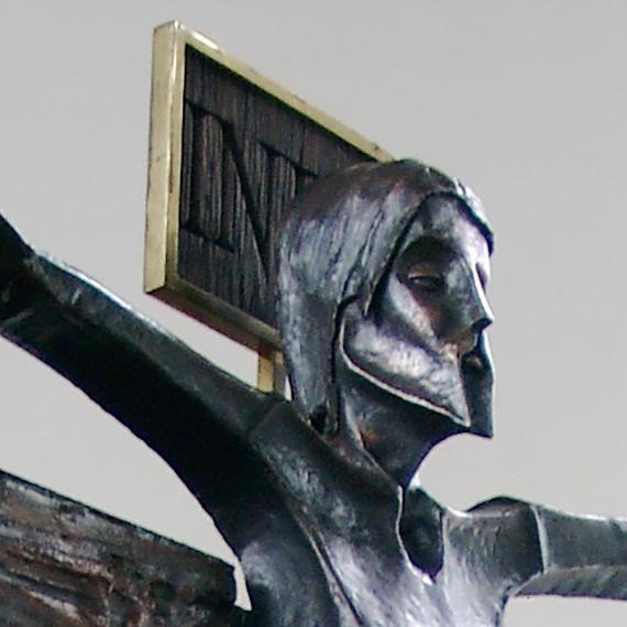 Slider mit Jesus-Figur aus der Kirche St. Kunigunde Uttenreuth mit Verlinkung zur Startseite