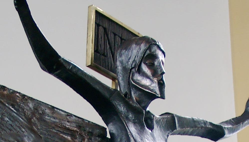 Slider mit Jesus-Figur aus der Kirche St. Kunigunde Uttenreuth mit Verlinkung zur Startseite